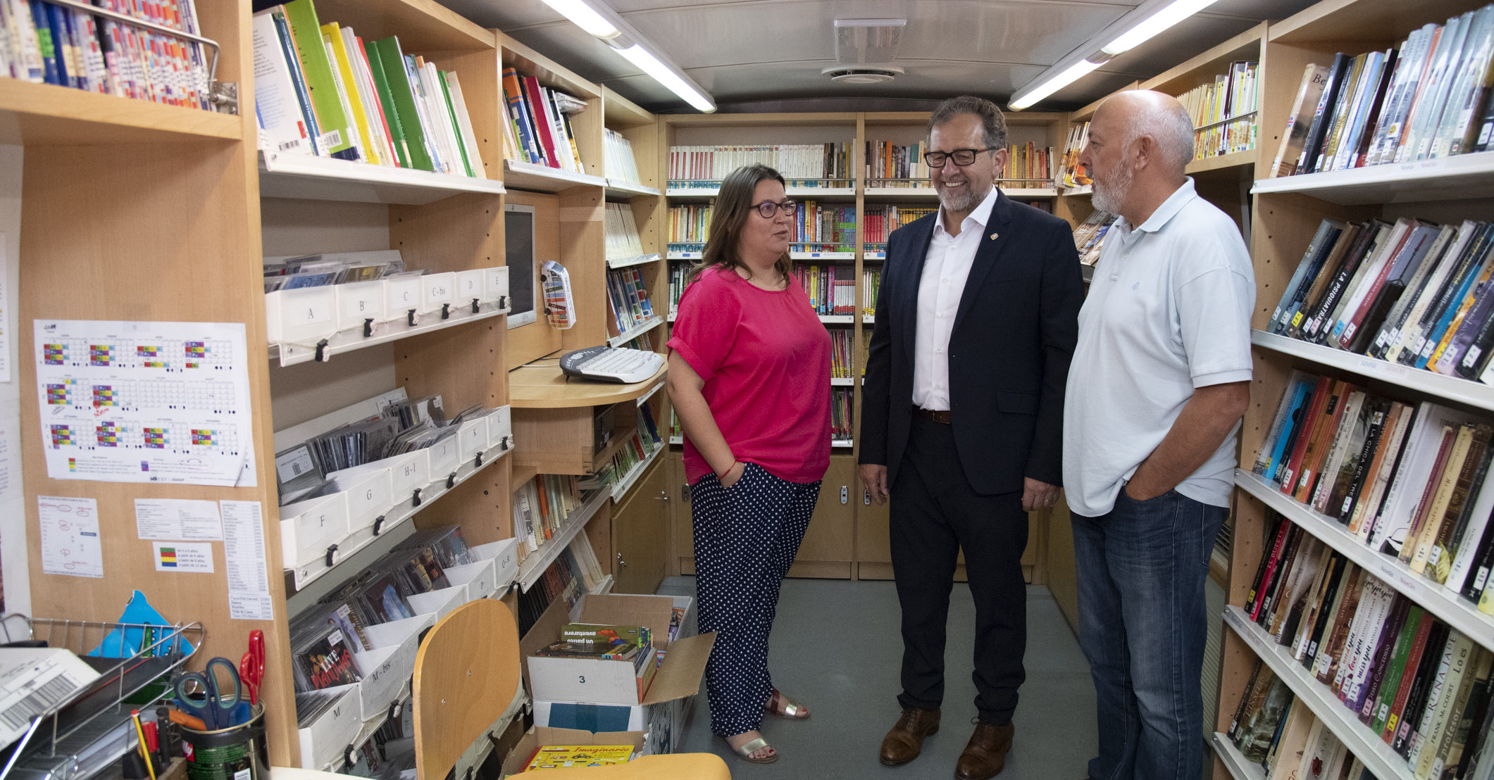 La Diputació ampliarà a més comarques de l’interior la biblioteca mòbil amb l’adquisició d’un nou bibliobús