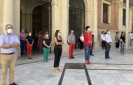 Minut de silenci en la Diputació per l'últim assassinat masclista en la CV