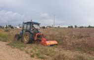 L'Ajuntament de Vinaròs realitza feines de neteja i desbrossament de barrancs
