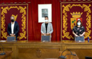 Vinaròs: reunió dels alcaldes de Vinaròs, Ulldecona i Alcanar a l'Ajuntament de Vinaròs 22-09-2020
