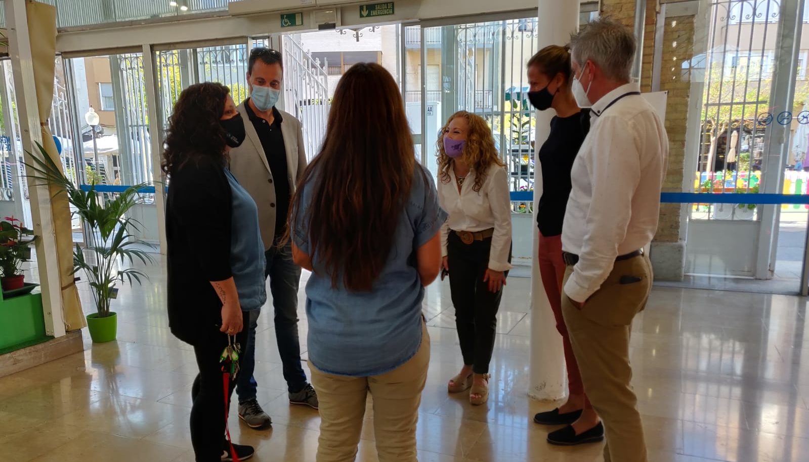 Amposta s'interessa pel model de gestió del Mercat Municipal de Vinaròs
