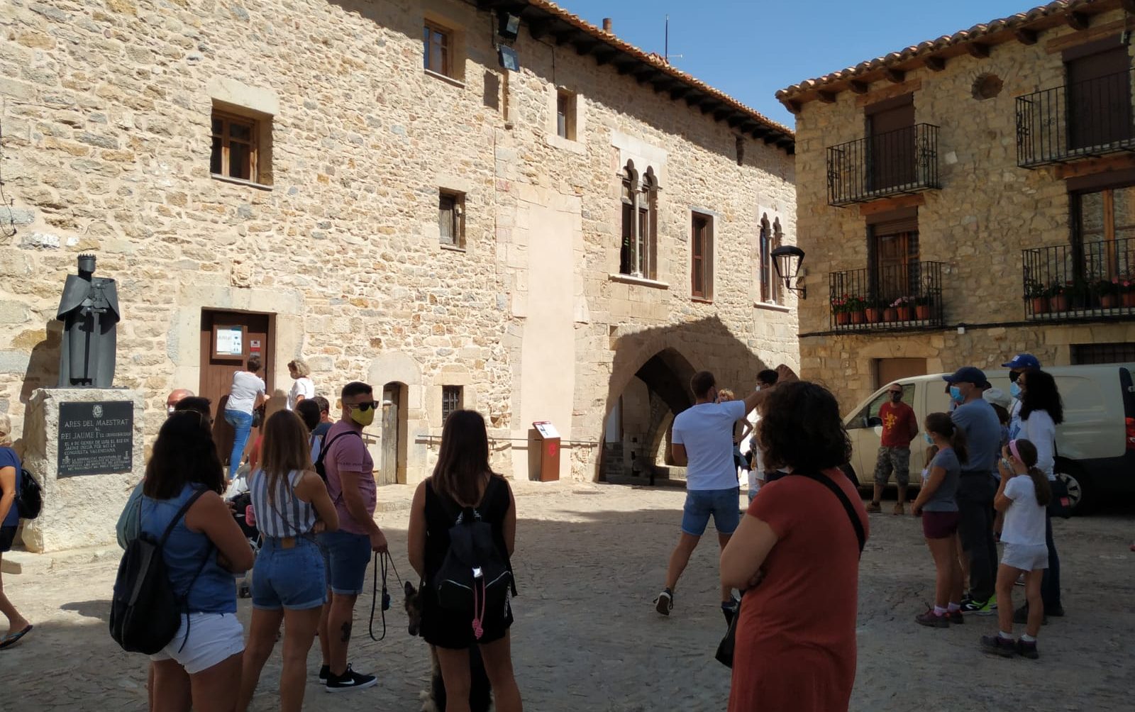 Ares del Maestrat registra una bona afluència de turistes durant l'estiu