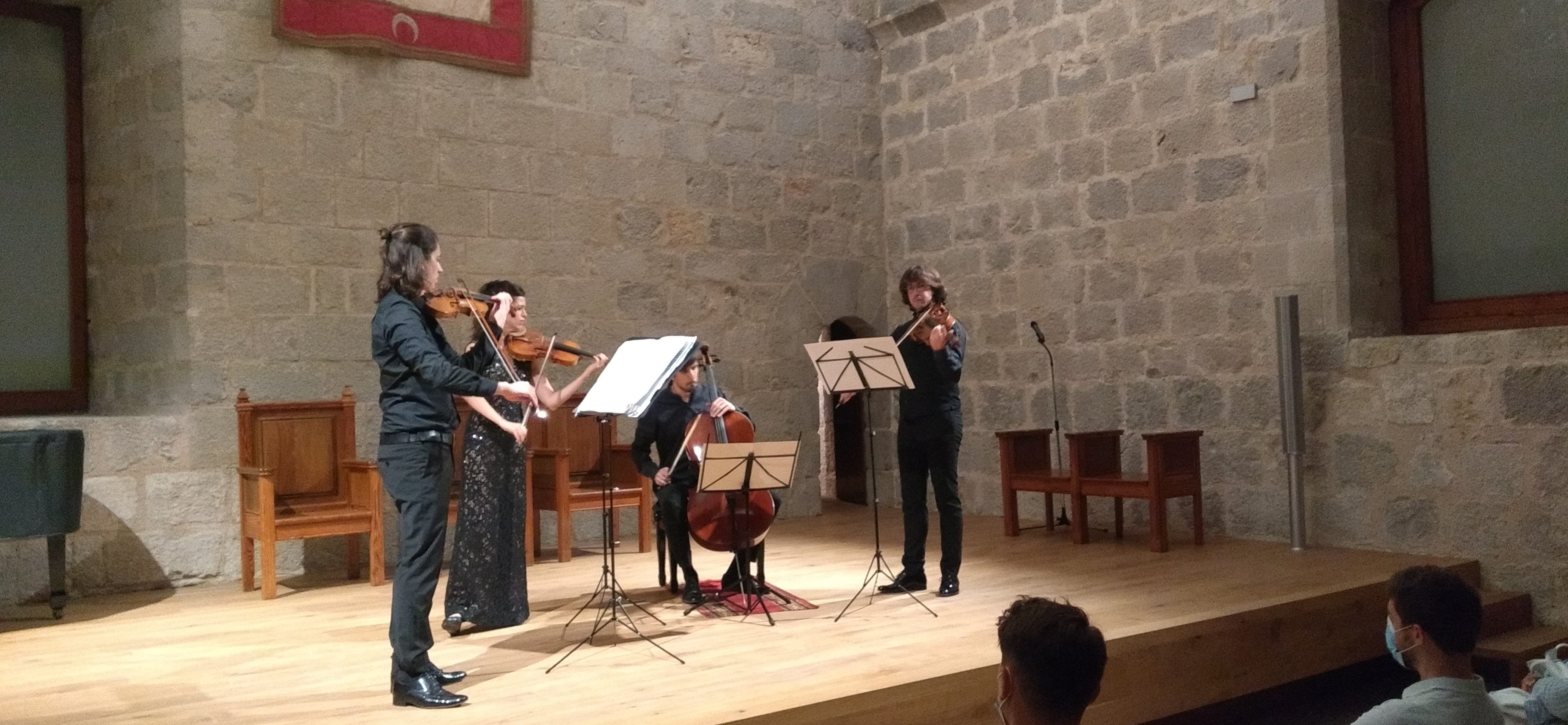 El jove talent de Quartet Gerhard obre el Cicle de Concerts de Música Clàssica de Peníscola