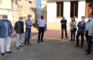 El director general d'Agricultura visita les obres del camí que uneix Santa Magdalena i La Salzadella