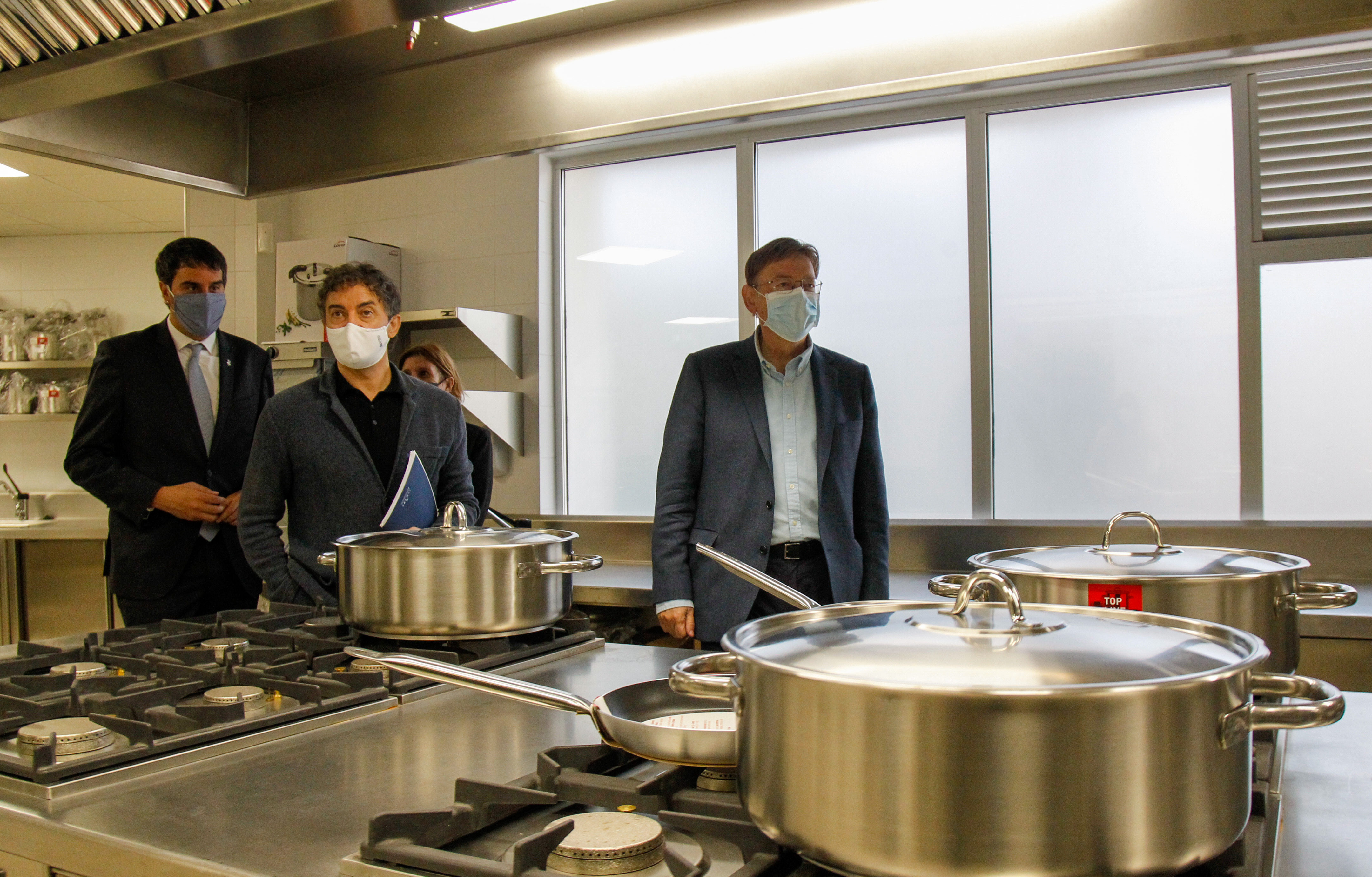 Ximo Puig visita les noves instal·lacions del CdT dels Ports a Morella