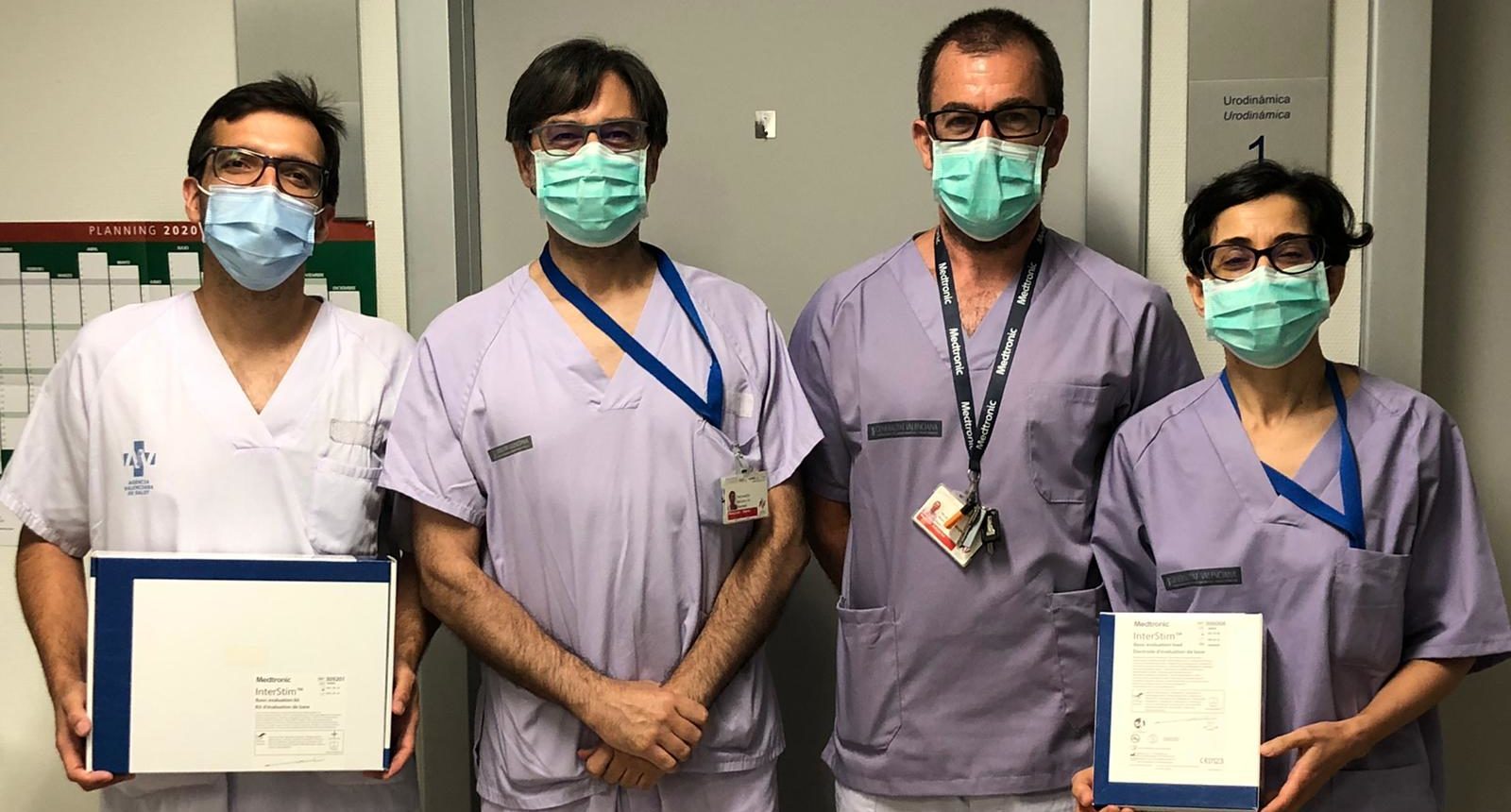 La Fe tracta la incontinència urinària amb un nou tractament de neuromodulació sacra d'última generació