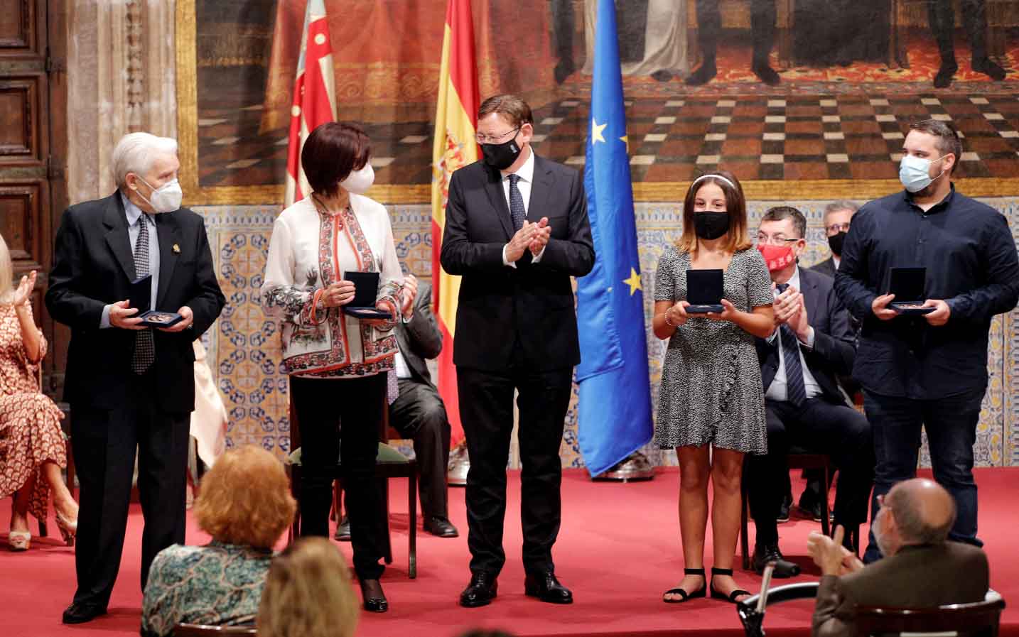 Puig reivindica el valor de la gent anònima en la lluita contra el coronavirus i demana aliances
