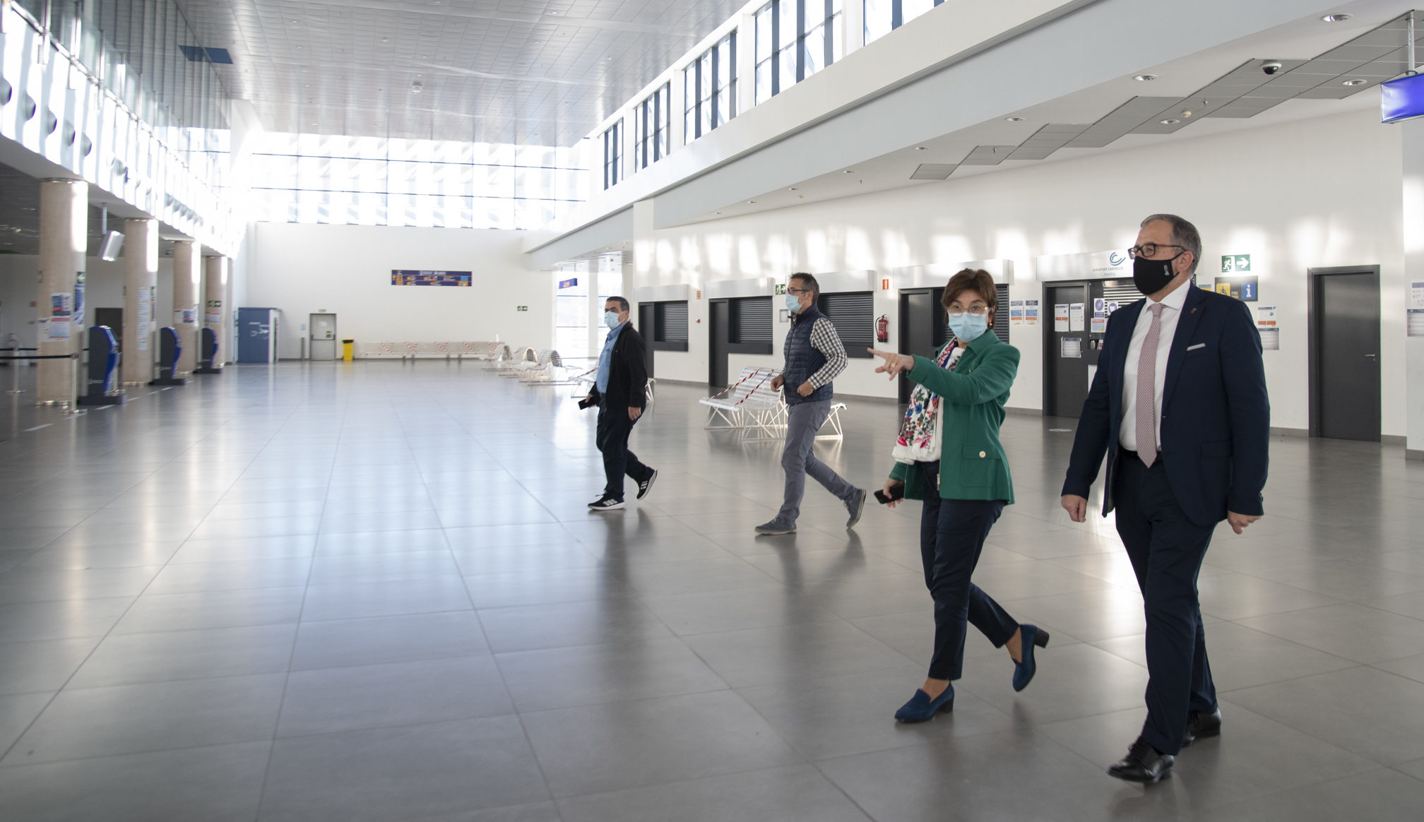 La Diputació i Aerocas potenciaran l'aeroport com a dinamitzador del territori i l'economia de la província