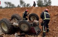 Mor una persona en bolcar-li el tractor a Sant Jordi
