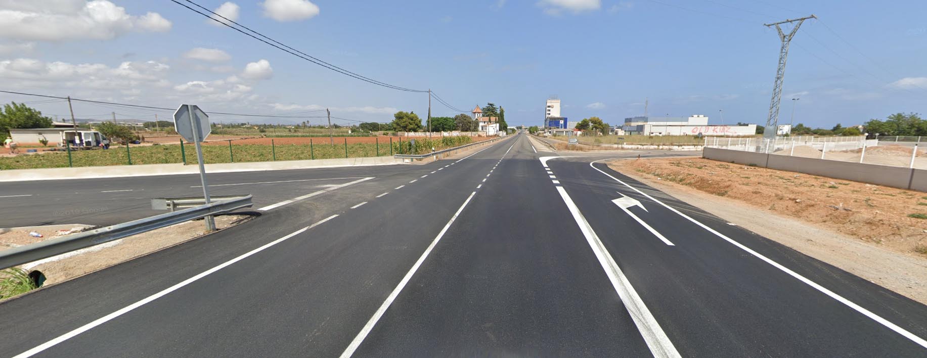 Obres Públiques construirà una rotonda en l'N-340 amb el Camí de la Ratlla entre Peníscola i Benicarló