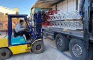 Comencen els treballs d'instal·lació d'una torre eòlica a Tírig