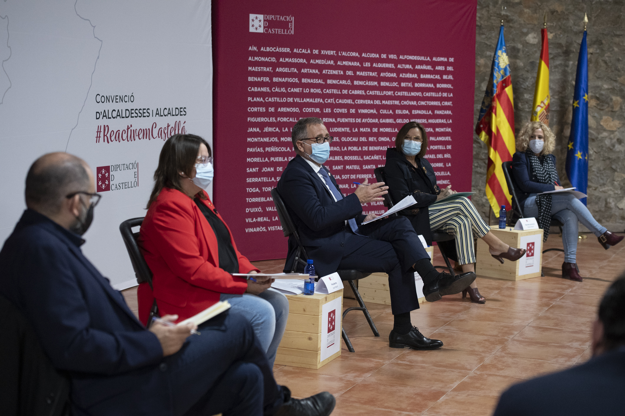L’alcaldessa de Benicarló participa en la convenció comarcal d’alcaldes convocada per la Diputació