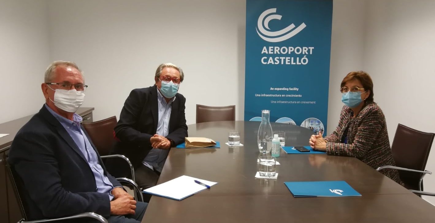 L'aeroport de Castelló planifica amb l'empresariat turístic la pròxima campanya i el rellançament de les rutes regulars