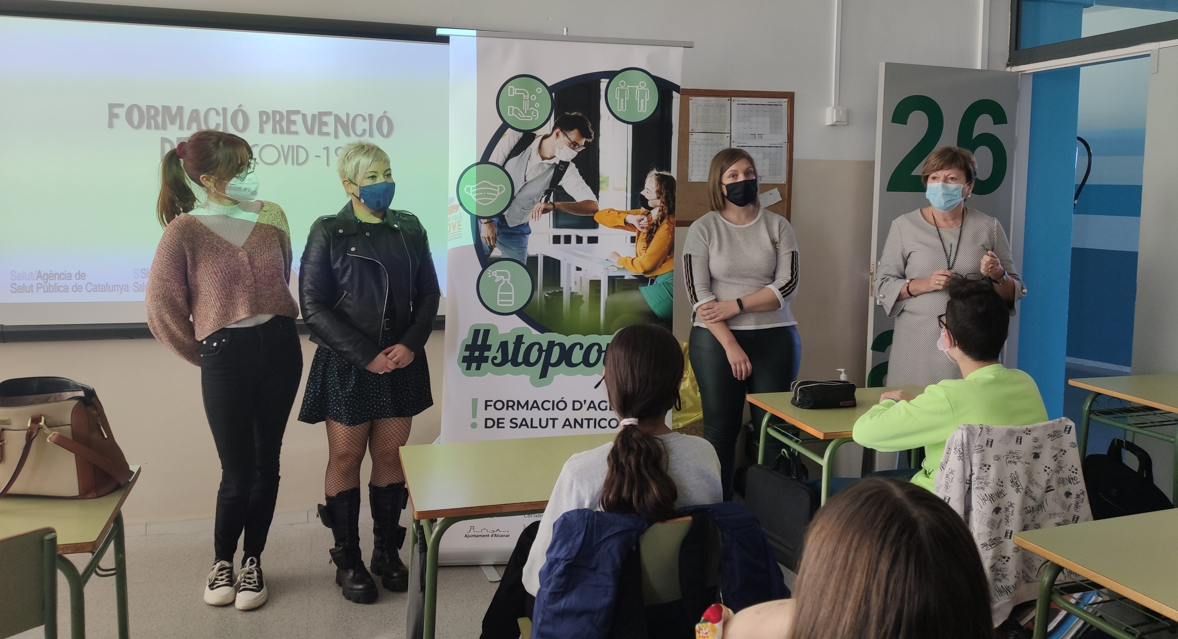 L'Institut Sòl de Riu d'Alcanar es converteix en el primer a formar als seus estudiants com agents anticovid