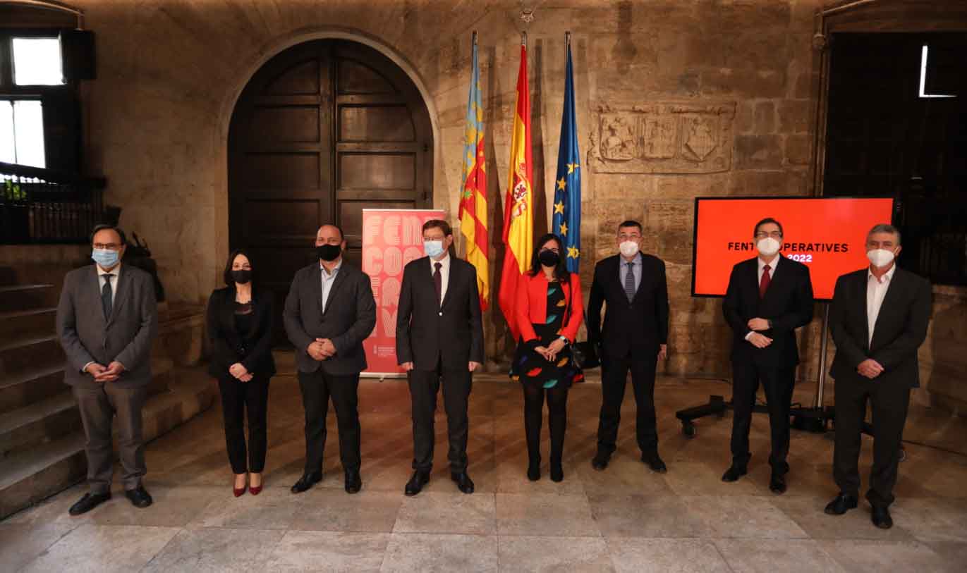 Puig destaca el segon pla biennal de suport al cooperativisme fruit de l'anàlisi profund i del diàleg