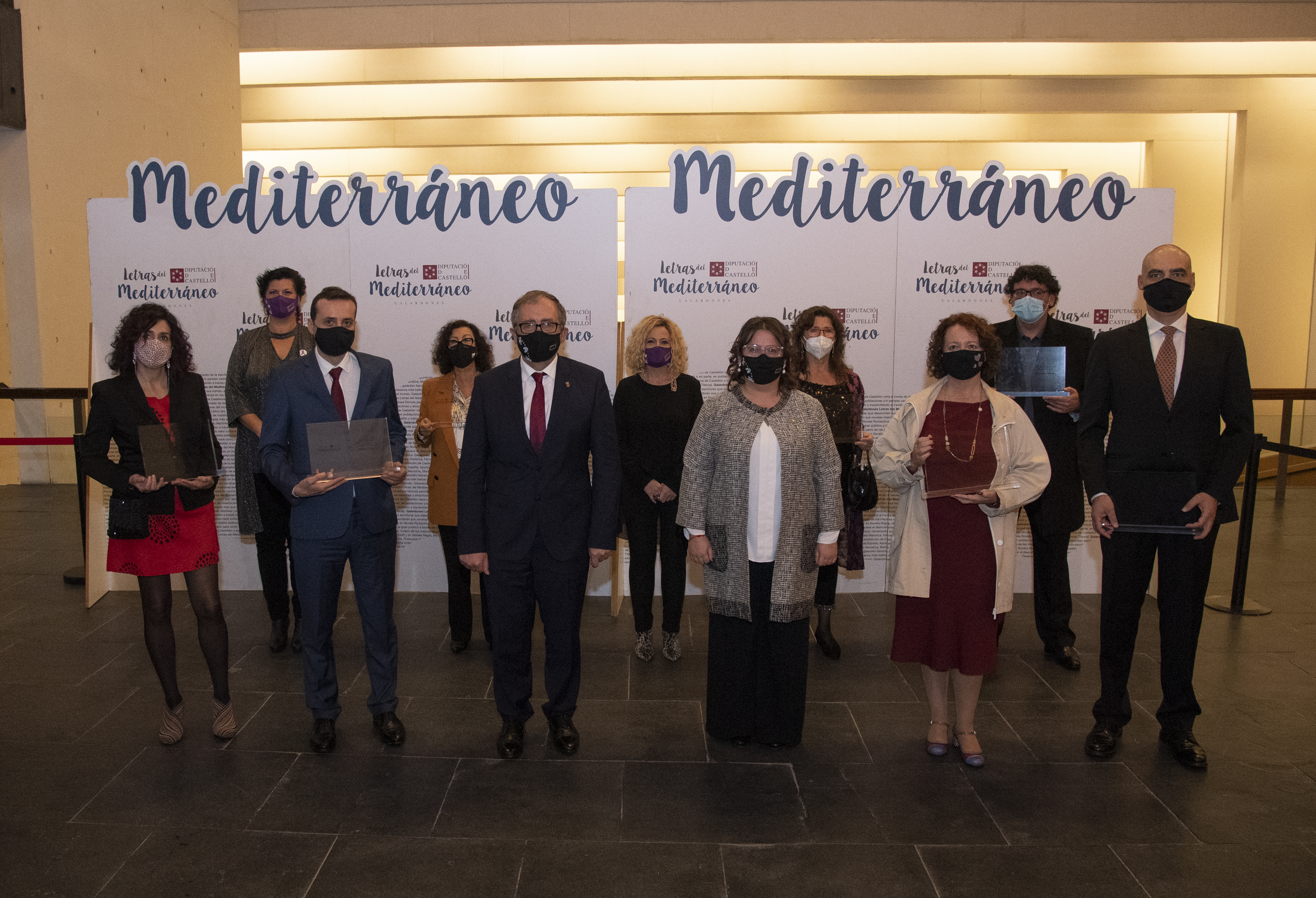 La Diputació premia les obres literàries ambientades en la província en la gala ‘Letras del Mediterráneo’