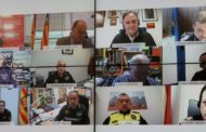 El cap de la Policia Local de Vinaròs participa en una reunió amb el Centre Coordinador d’Emergències