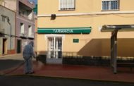 Santa Magdalena desinfecta les zones comunes més transitades