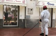 El Consorci Provincial de Bombers fa tasques de desinfecció a Santa Magdalena
