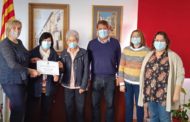 L'Ajuntament de Càlig dóna 5.700 euros a dos associacions socials procedents de la recaptació de Festes