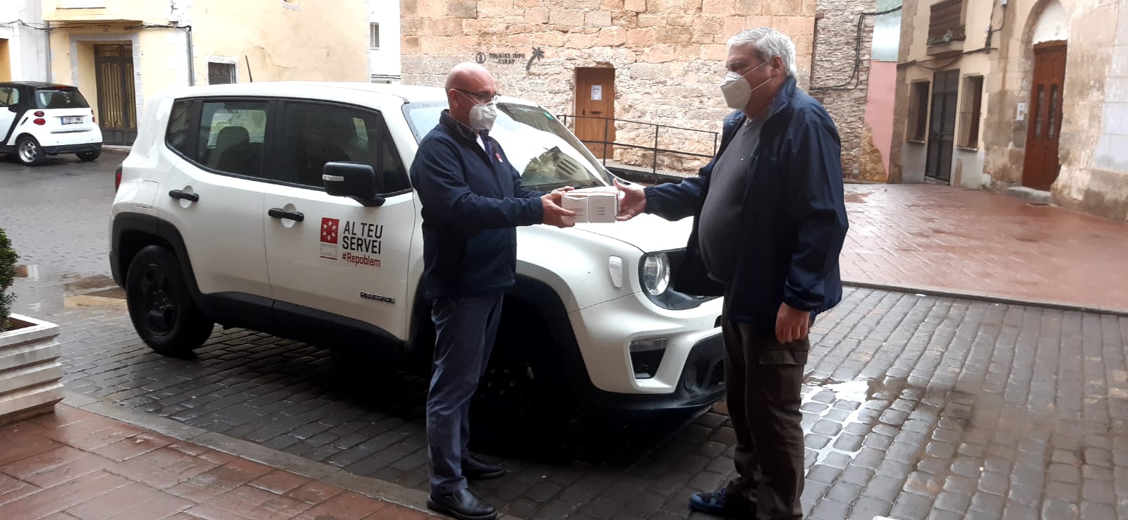 La Diputació distribueix les màscares aportades per la FEMP entre els municipis de menys de 20.000 habitants
