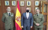Martí assisteix a la presa de possessió del coronel Luis Manuel Monzó com a nou subdelegat de Defensa