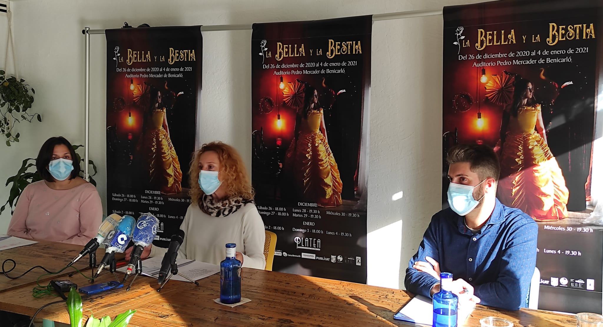 Sara Fa i Cristian Sanjuan seran “La Bella i la Bèstia” a Benicarló