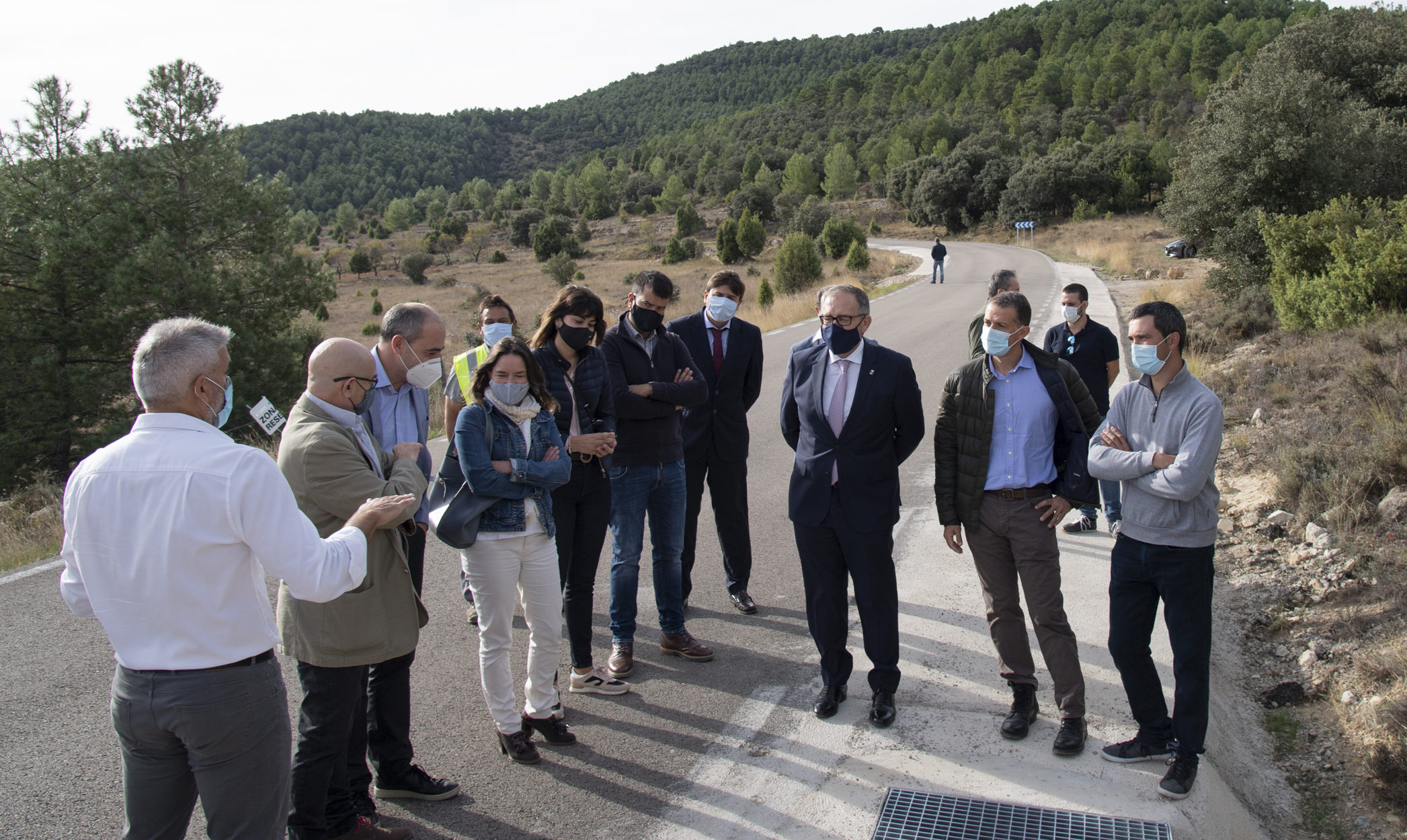 La Diputació ha invertit més de 7 milions d'euros en 2020 en la millora de la xarxa provincial de carreteres