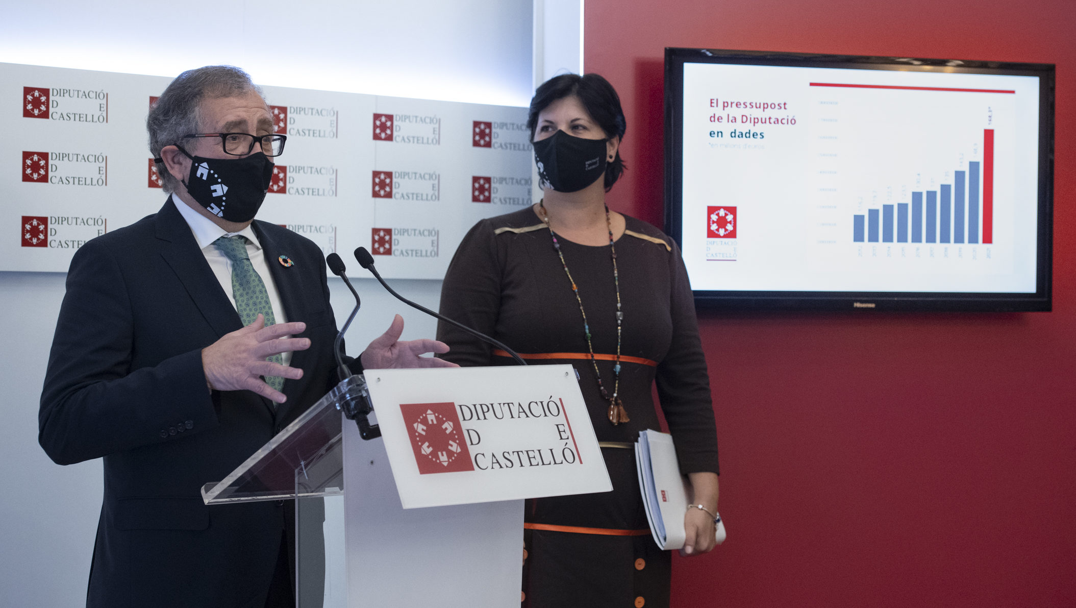 La Diputació 'protegirà' la província en 2021 amb un pressupost social 'històric' de 16,5 milions d'euros