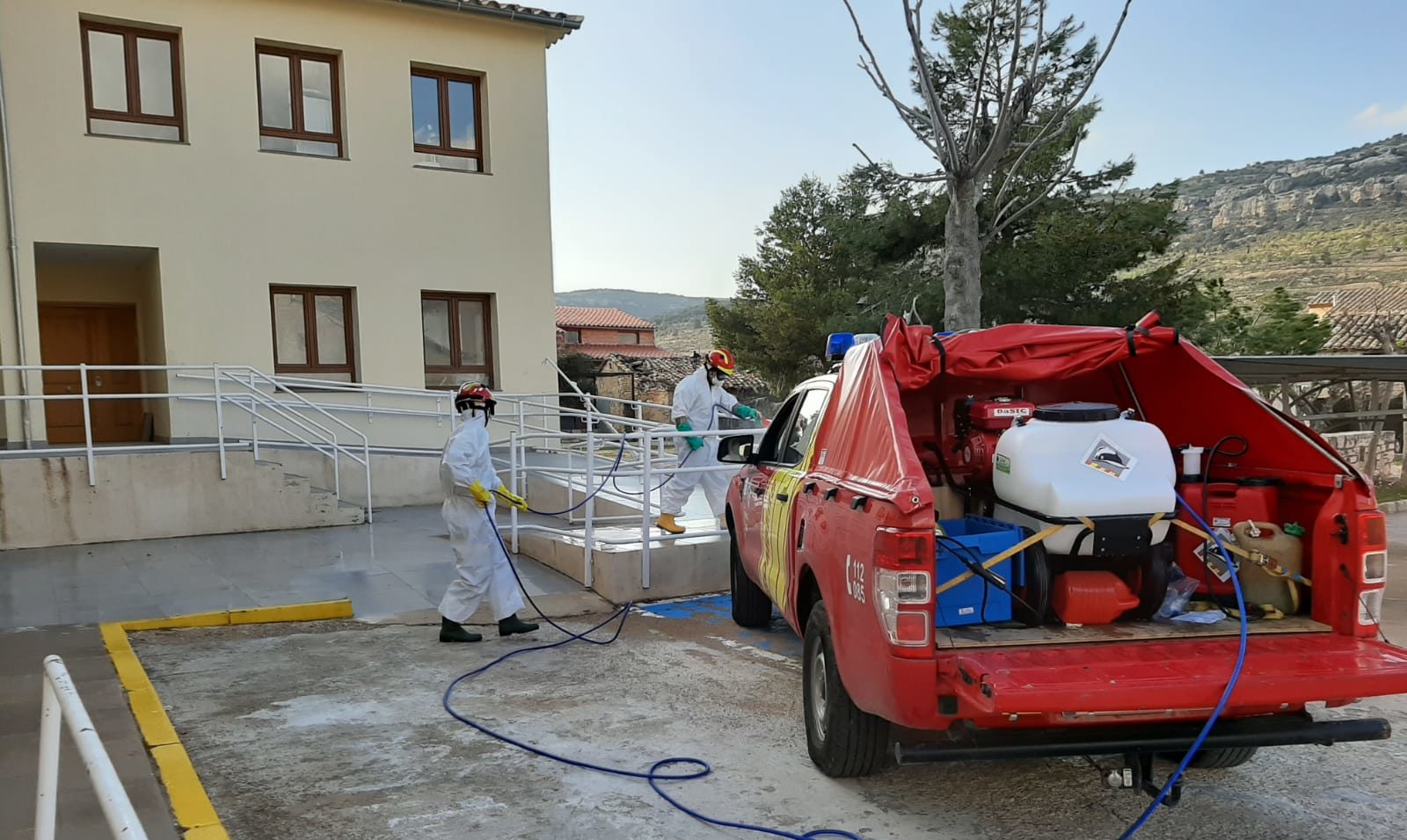 La Diputació ha realitzat 600 desinfeccions en pobles de la província des de l'inici de la pandèmia