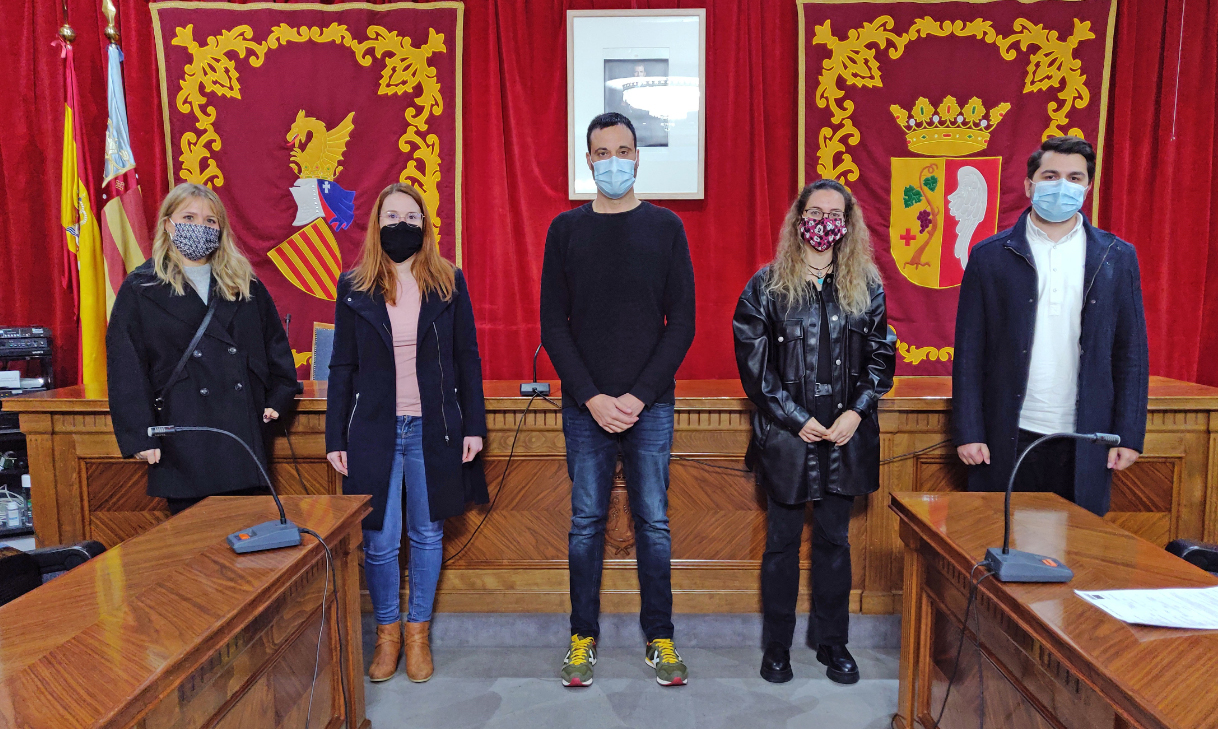 L’Ajuntament de Vinaròs contracta quatre joves a través del programa EMPUJU