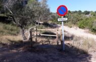 Transició Ecològica millora la senyalització dels hidratants del paratge de l'ermita de Vinaròs