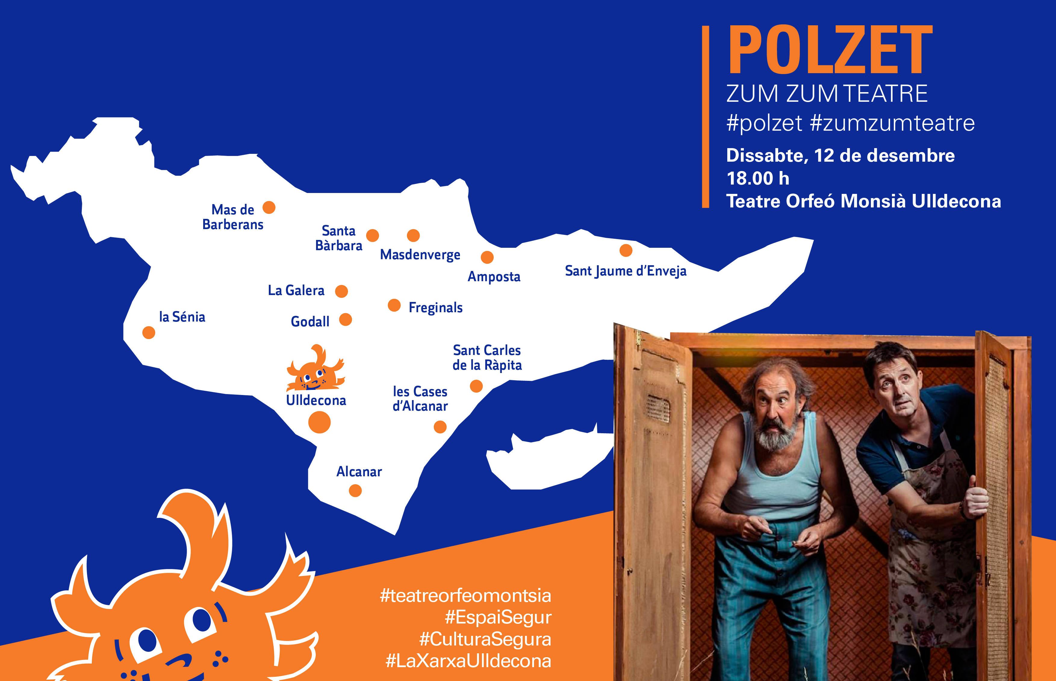 El Teatre Orfeó Montsià d'Ulldecona arranca el 12 de desembre amb Polzet
