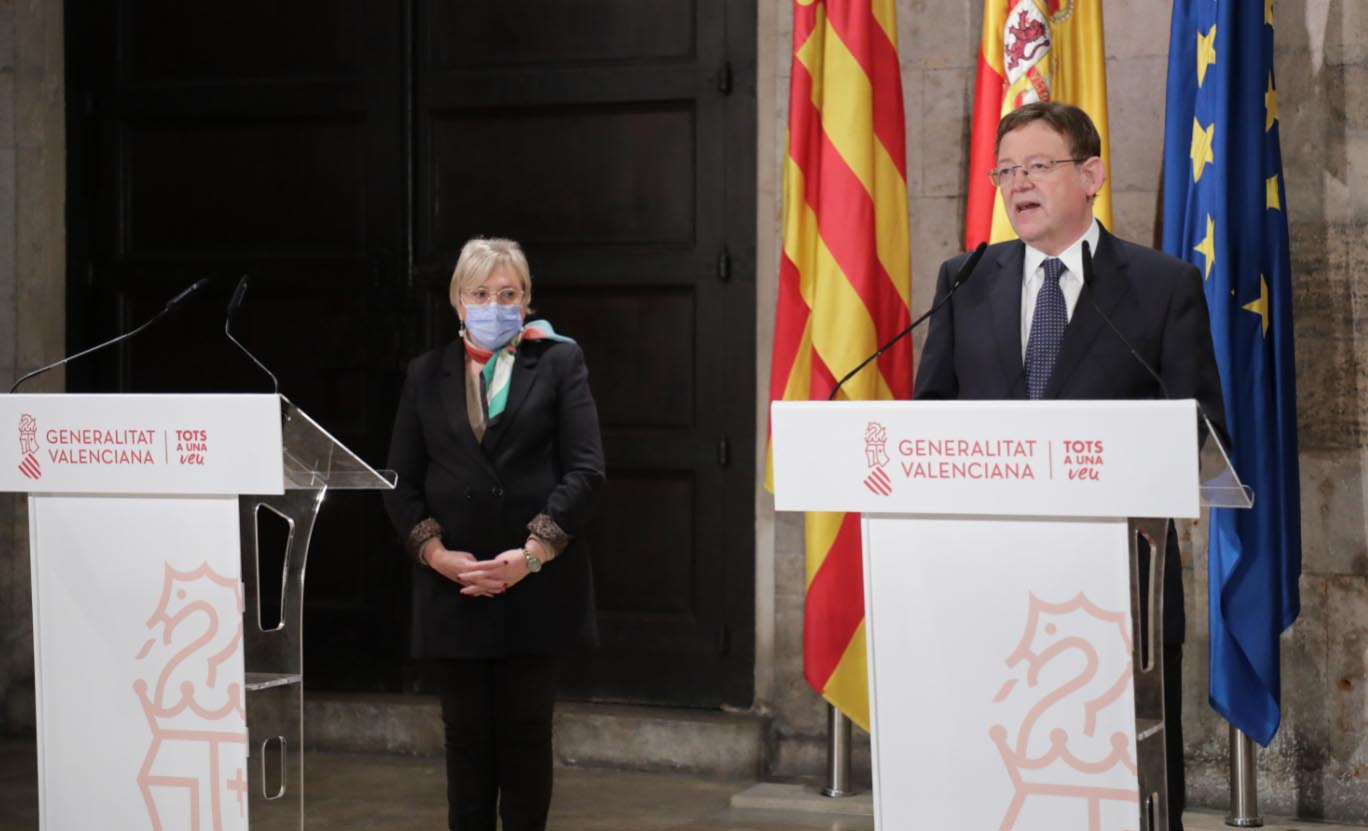 Puig anuncia noves mesures restrictives 'per prudència, seguretat i responsabilitat'