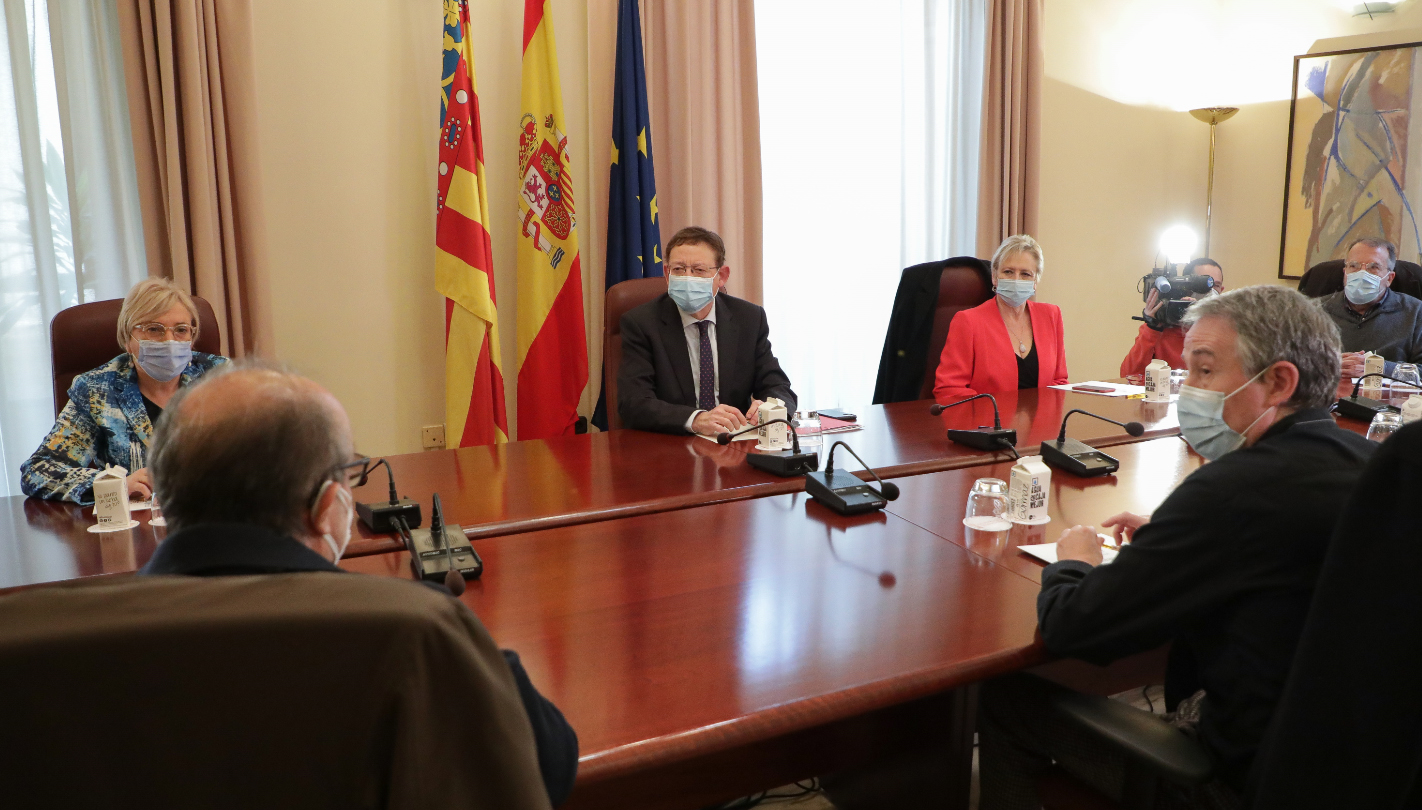 Puig afirma que s'està treballant en el nou Servei de Salut que impulsarà l'eficiència del sistema assistencial