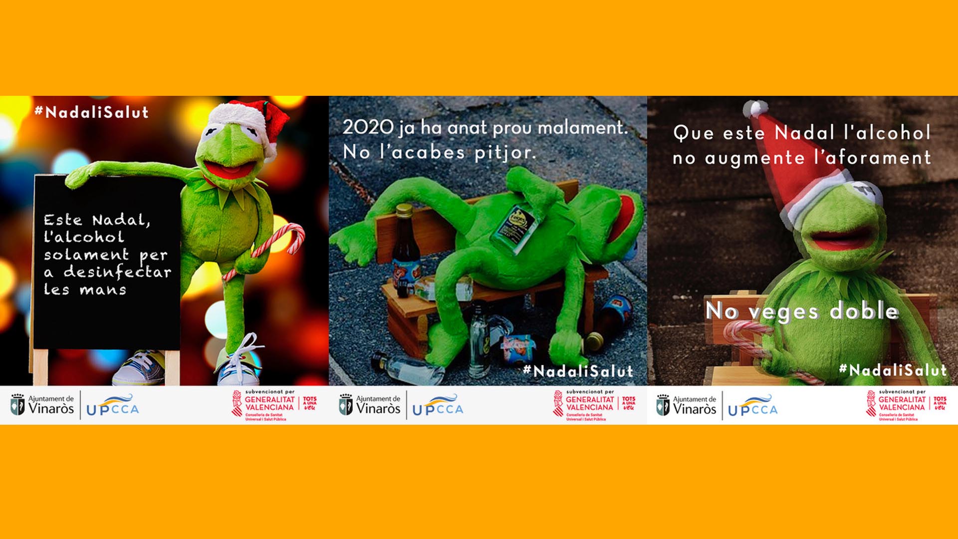 Les UPCCA de la Comunitat llancen una campanya de prevenció del consum d'alcohol per Nadal
