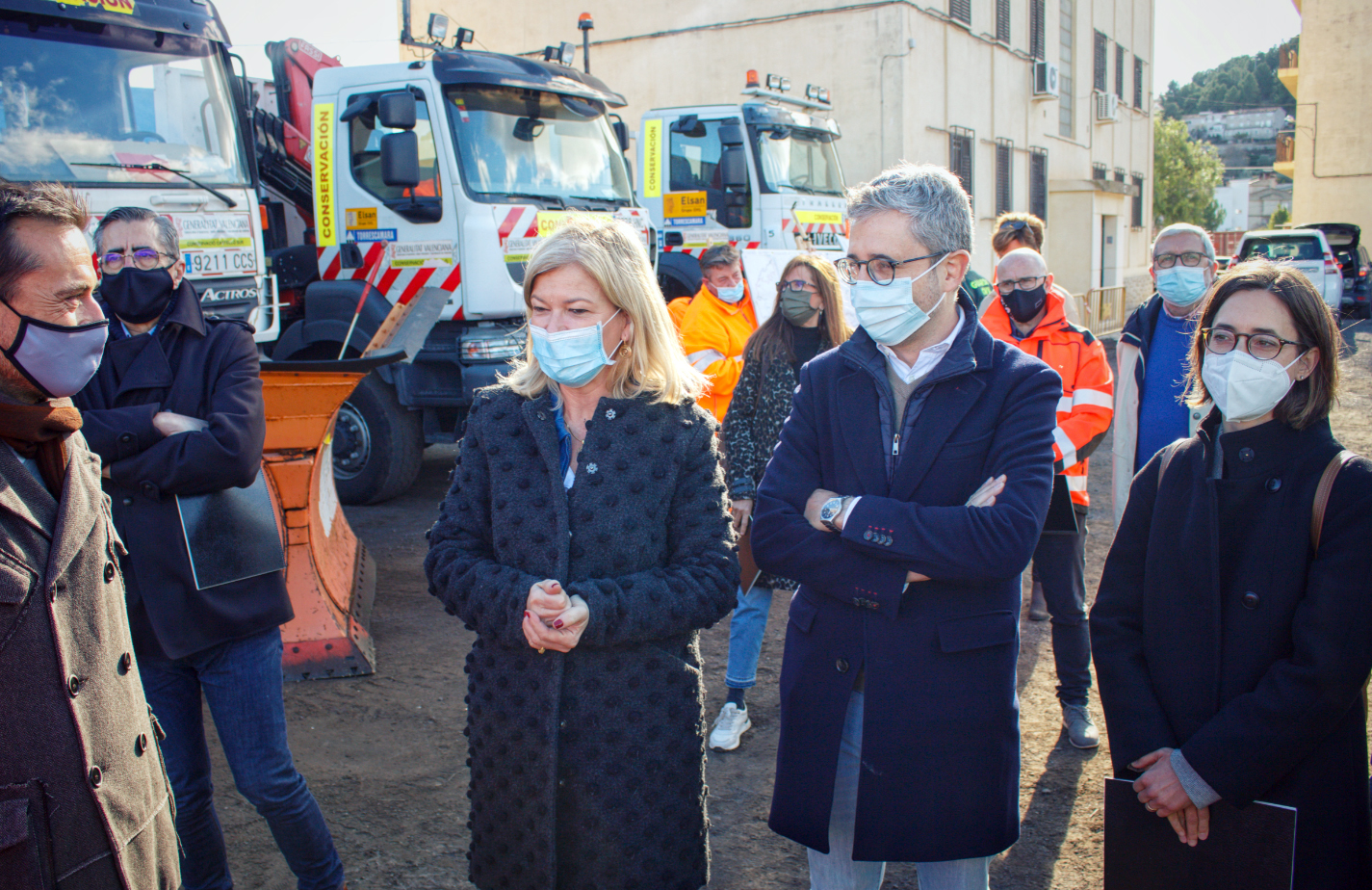 La Generalitat organitza un dispositiu de 664 efectius i 164 vehicles per a afrontar les nevades de l'hivern