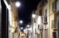 L'Ajuntament de Càlig finalitza el canvi de lluminàries de Joan Carles I, Constitució i La Raval