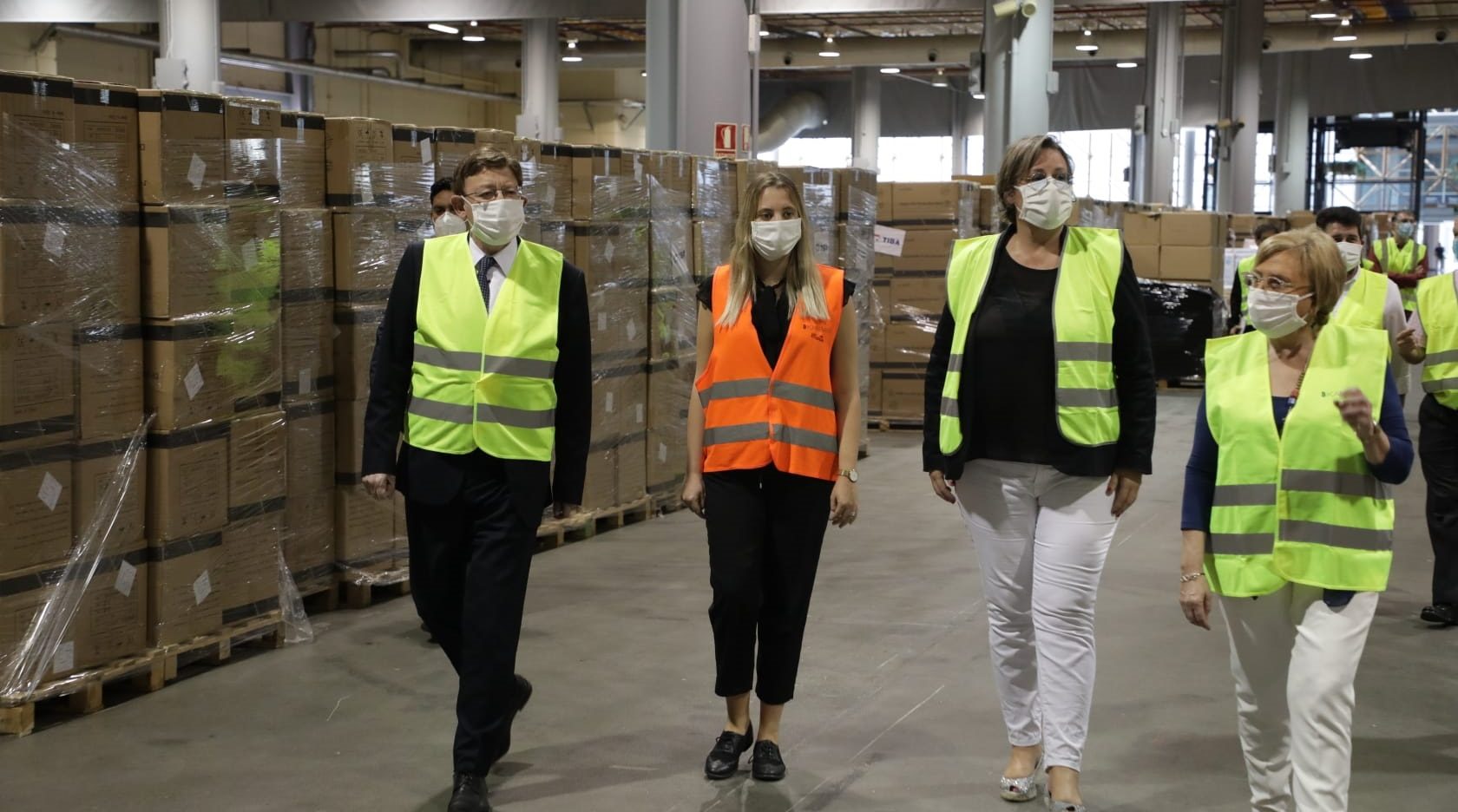 93 empreses, el 28% de la Comunitat, garantiran el subministrament de material sanitari