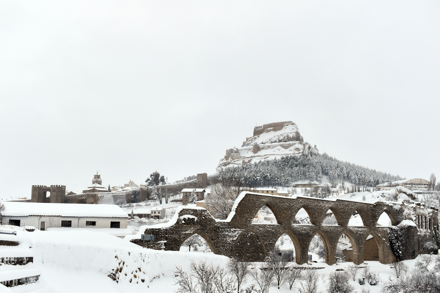 Morella suspén les classes demà dilluns a causa de la neu