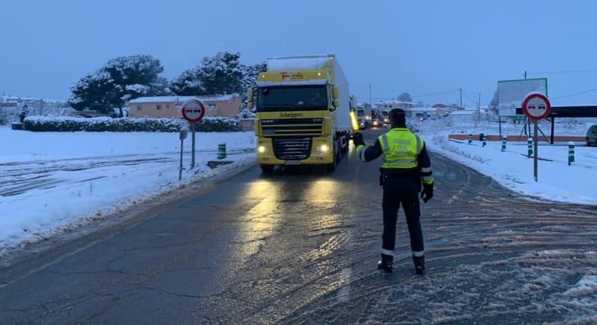 La Delegació insta a la ciutadania a evitar desplaçaments per a visitar els municipis amb neu