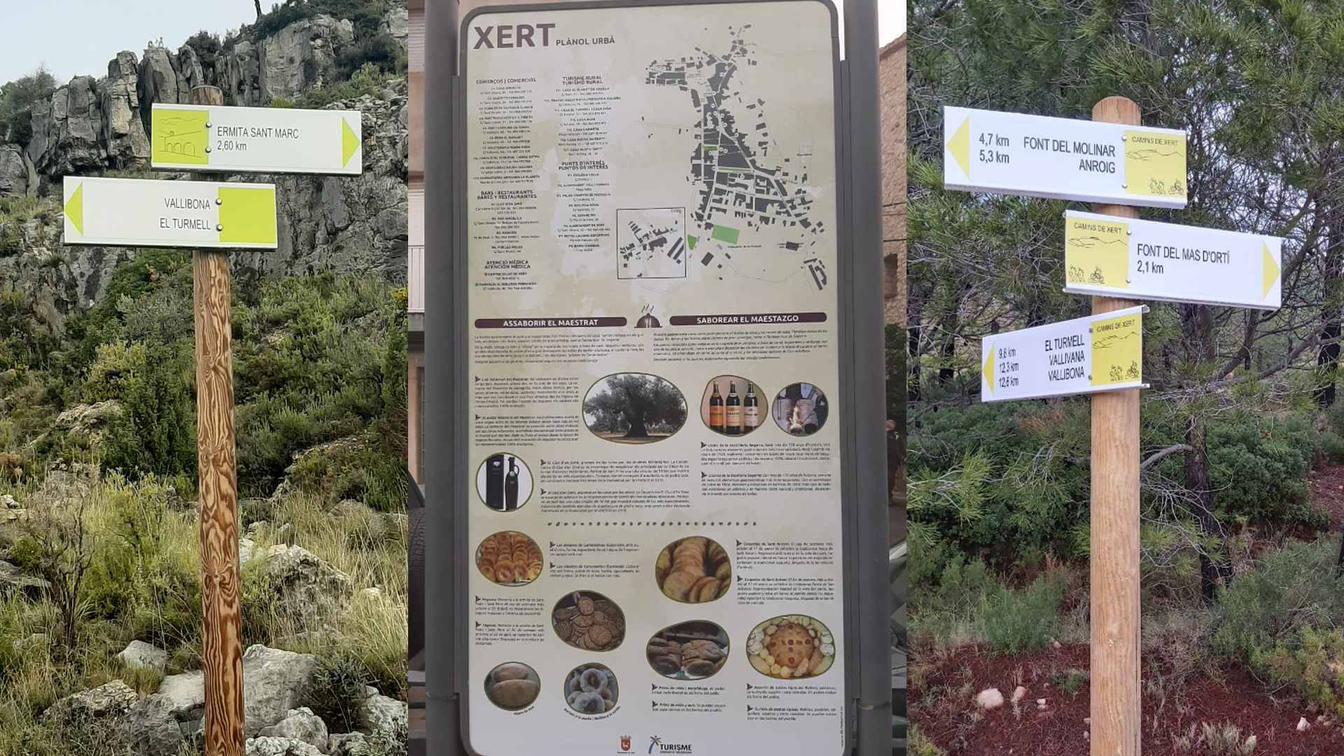 Xert senyalitza el terme municipal per tal de fer-lo molt més atractiu al visitant