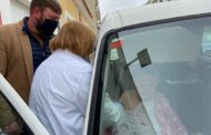 Vacunen a Sant Jordi a les primeres sis persones de més de 90 anys per a combatre el coronavirus