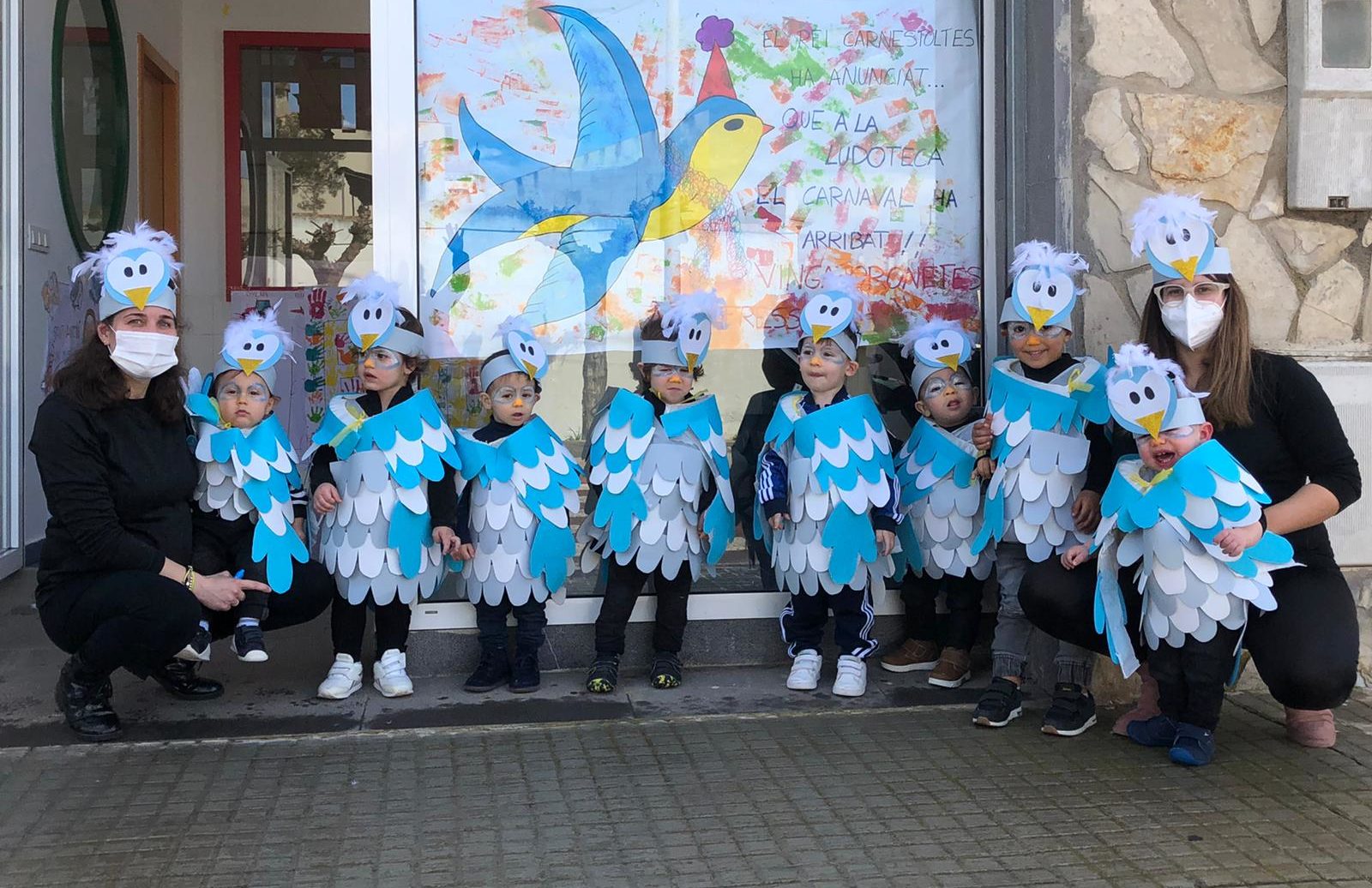 El CEIP Albert Selma i la Ludoteca Municipal de Santa Magdalena celebren Carnestoltes
