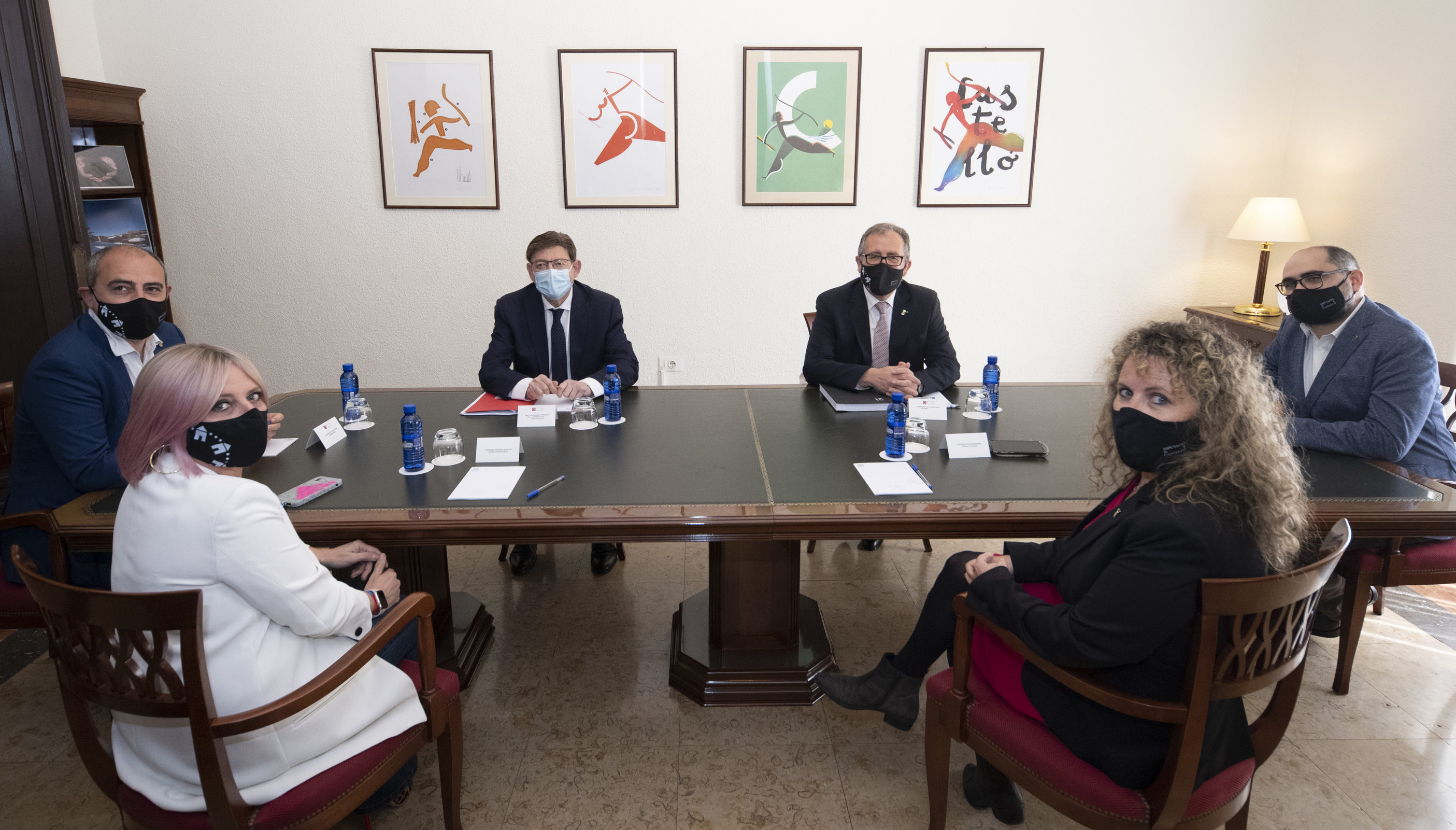 Martí destaca el suport de Puig en la creació de l'Institut d'Investigació Sanitària orientat a l'oncologia
