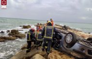 Accident de tràfic en la costa nord de Vinaròs