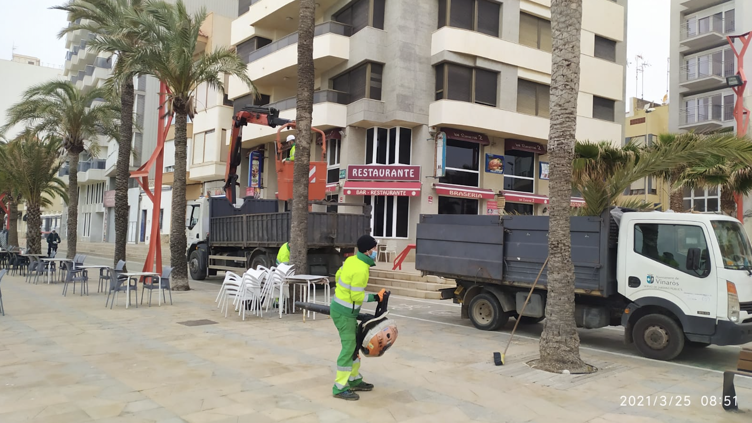 Vinaròs inicia l'adequació de les platges i cales de cara a la temporada estiuenca