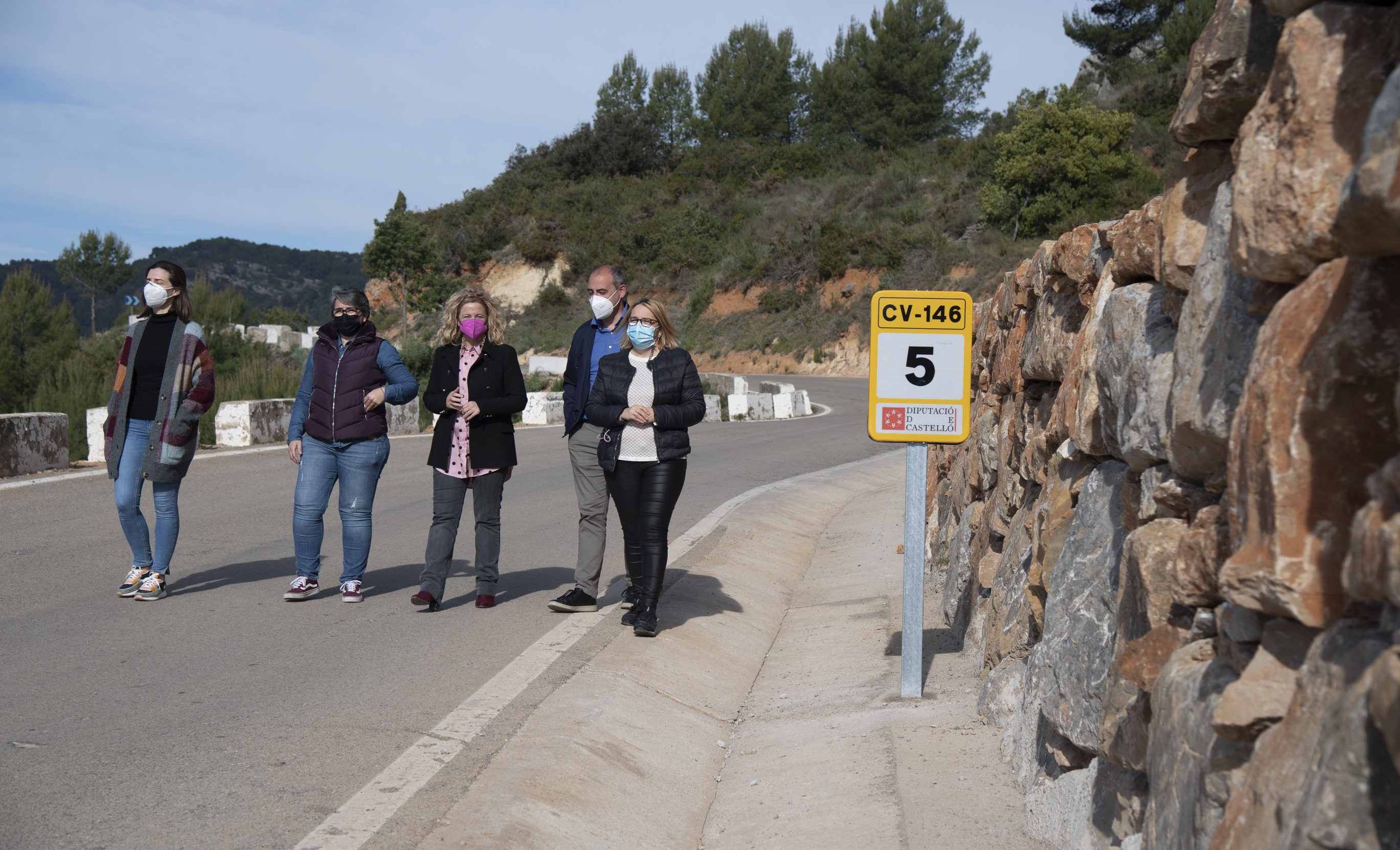La Diputació inverteix 410.000 euros en la millora de la carretera que uneix Cabanes amb la Ribera de Cabanes