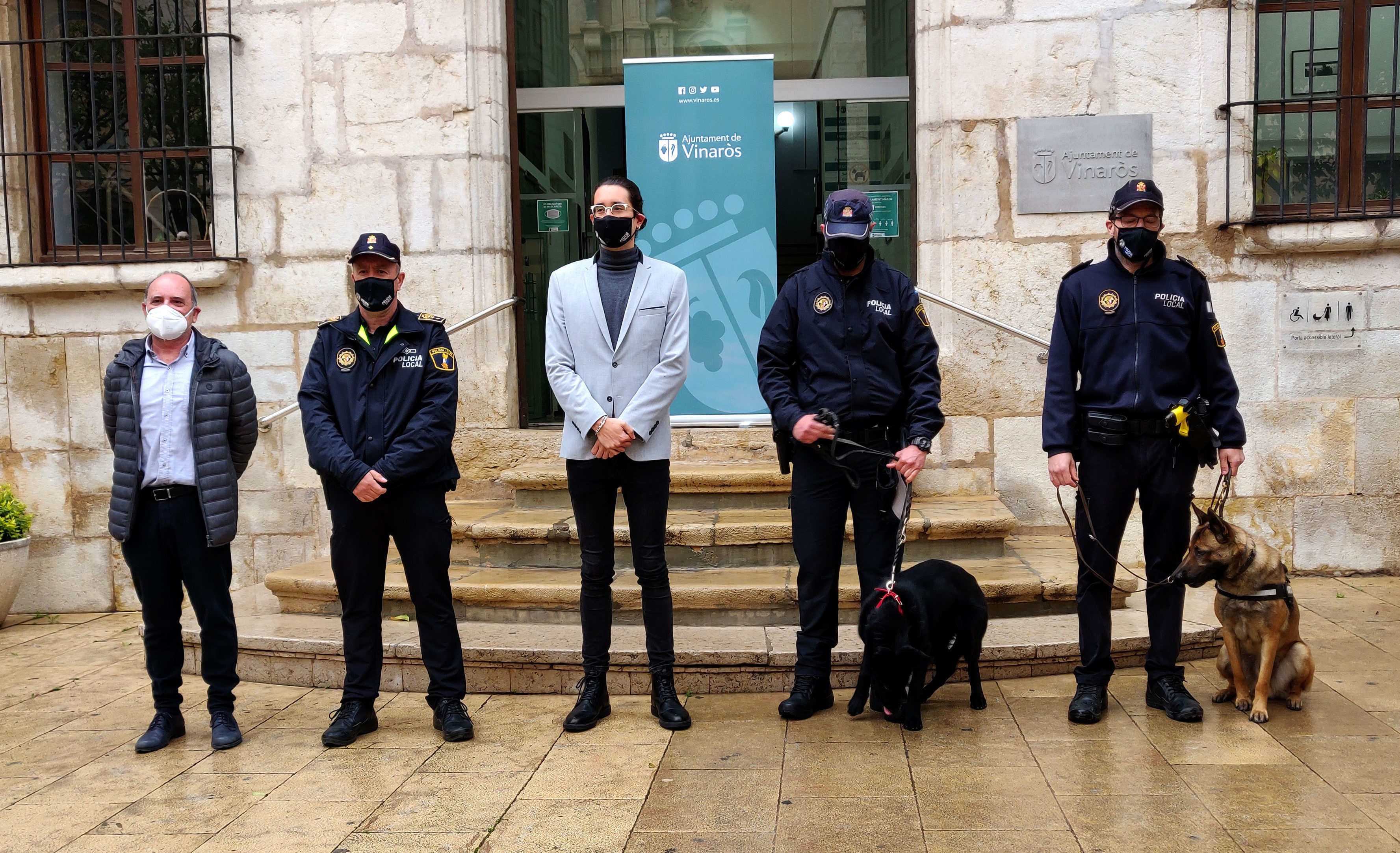 La Policia Local de Vinaròs presenta la unitat canina