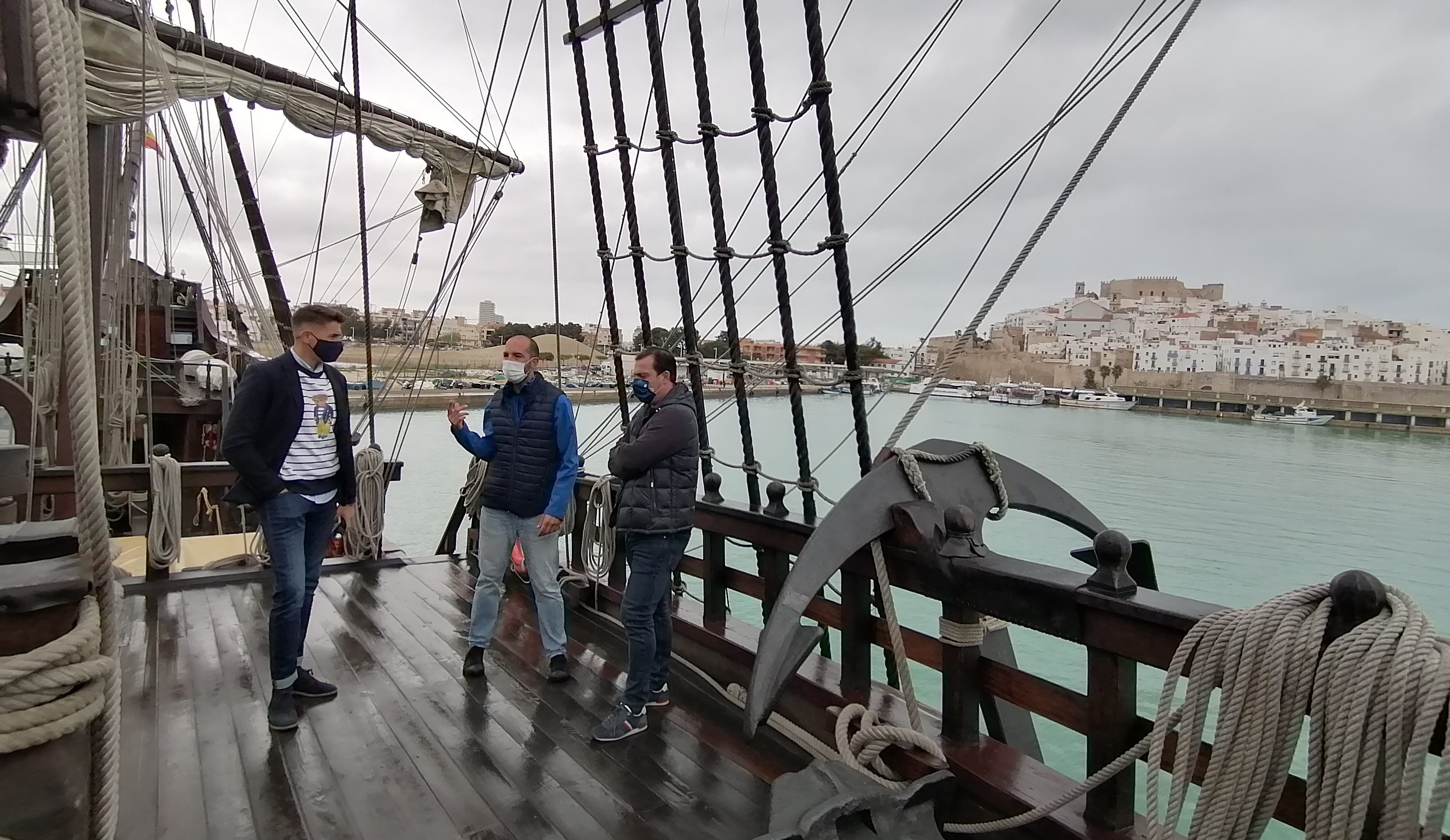 El Galió Andalusia ja pot visitar-se al port de Peníscola